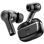 boAt Nirvana Space 360º Spatial Audio, ANC Up to 32dB, 100hrs Playback, 4 Mics with AI-ENx, Adaptive EQ, in-Ear Detection, DLC Drivers & Fast Pair - Cosmic Black 1 pc