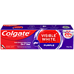 Colgate Visible White Purple Toothpaste 120 g (100 g + 20 g)