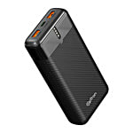 pTron Dynamo Surge Power Bank - 20000mAh, 22.5W, Supports VOOC/Wrap/Dash Charging, Black 1 pc