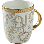 Clay Craft Ebony Orchid Coffee/Milk Mug - E676 340 ml