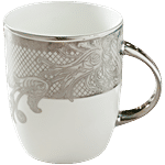 Clay Craft Ebony Orchid Coffee/Milk Mug - E679 340 ml
