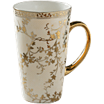 Clay Craft Ebony Tall Coffee/Milk Mug - E616 600 ml