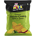 mota's Premium Potato Chips - Lime N Spice 100 g Pouch