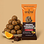 Eat Better Co Orange & Chocolate  Laddoos - No Added Sugar, 95% Dry Fruits 40 g