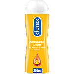 Durex Massage Lube - Sensual Lubricant, With Ylang Ylang 200 ml