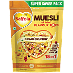 Saffola Muesli With Natural Flavour Pops - Kesar Crunch 700 g