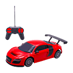 Frendo Remote Control Car - High Speed Racing 1:24 Rechargeable With Headlight, C Type Charging, Red 1 pc