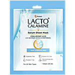 Lacto Calamine Hyaluronic Acid Face Sheet Mask With Glycolic Acid & D-Panthenol 25 ml