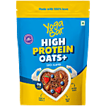 Yoga Bar High Protein Oats - 20 g Protein, Choco Almond Oatmeal, Breakfast Cereal 350 g Pouch