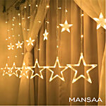 Mansaa Star LED Light - 6+6 Stars, Direct Plug 1 pc