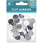 Little Birdie Cut Mirror Round - 1.5 cm Dia 50 g (Approx 103 pcs)