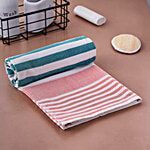 bb home Earth Cotton Bath Towel - Breeze, Aqua, 75 cm x 150 cm, Large 1 pc