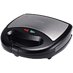 Croma 800W 2 Slice 3-in-1 Sandwich Maker with Automatic Operation (Black) 1 Unit