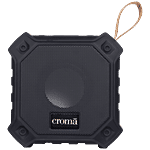 Croma Croma 5W Portable Bluetooth Speaker (IPX7 Waterproof, High Bass, Black) 1 Unit