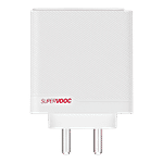 OnePlus OnePlus VCBAUAIH 100W Type A and Type C 2-Port Fast Charger (1 Type C to Type C, 1 Type A to Type C, SUPERVOOC, White) 1 Unit