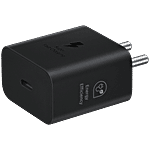 Samsung SAMSUNG 25W Type C Fast Charger (Adapter Only, Support PD 3. PPS, Black) 1 Unit