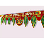 Creative Space Shubh Labh Ganesh Bandhanwar Mango Leaves - For Door 1 pc 