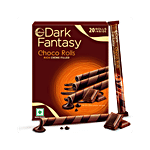 Sunfeast Dark Fantasy Choco Rolls Wafer Biscuits Rich Creme Filled 180 g (20x9 g)