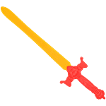 Toybharat Small Sword 1 pc