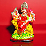 House of Festivals Durga Murti - Made With Clay From Kolkata 1 pc