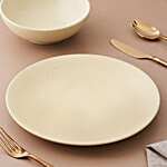 bb home Earth Lemon Sunshine Full Dinner Plate, 26.7 cm 2 pcs