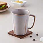 bb home Earth Porcelain Peach Coffee Mug 300 ml