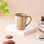 bb home Earth Porcelain Dark Coffee Brown Coffee Mug 300 ml