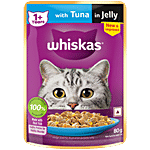 Whiskas Adult Tuna In Jelly Wet Cat Food - 1+ Years 80 g