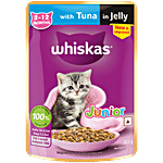Whiskas Junior Kitten Tuna In Jelly Wet Cat Food - 2-12 Months 80 g