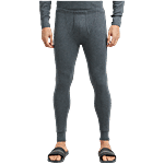 Jockey Men 2420 Super Combed Cotton Rich Thermal Long Johns With StayWarm Technology - Charcoal Melange 1 pc Size - M (Size - M)