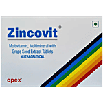 Zincovit Tablet With Multivitamin, Multimineral & Grape Seed Extract 15 pcs