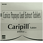 Caripill Carica Papaya Leaf Extract Tablet 15 pcs