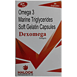 Dexomega Omega 3 Fatty Acids Soft Gelatin Capsule 30 pcs