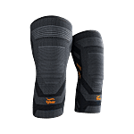 Tynor Knee Cap Air Pro - Black & Orange, Small 2 pc