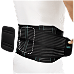 Tynor Back Support Belt - Black, Medium 1 pc