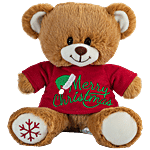 Dimpy Stuff Teddy Bear With X-Mas Shirt - 20 cm 1 pc