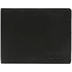 Teakwood Leathers Black Solid Wallet - Small 1 pc