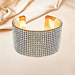 Youbella Stylish Party Wear Jewellery Gold-Plated Cuff Bracelet 1 pc