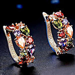 Youbella Stylish Fancy Gold-Plated Stud Earrings 1 Pair