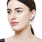 Youbella Gold-Plated Drop Earrings 1 Pair