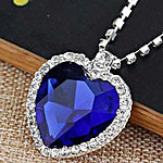 Youbella Latest Stylish Party Wear Jewellery Silver Plated Pendant - For Women 1 pc