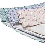 Enamor Multicolour Printed Hipster Panty Set 3 pcs (Size - XL)