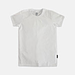 Kiddopanti Kids White Solid T-Shirt 1 pc (10-12 Years)