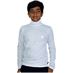 Kiddopanti Kids White Solid Full Sleeves T-Shirt 1 pc (12-14 Years)