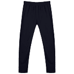 Kiddopanti Kids Black Solid Leggings 1 pc (4-6 Years)