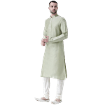 Kisah Green Regular Fit Kurta 1 Set (Size - 44)