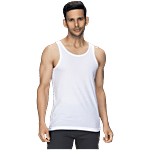 XYXX Polar White Cotton Regular Fit Vests 2 pcs (Size - XL)