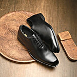 Hoversole Men's Warren Black Oxford Shoes 1 Pair (EURO-42/UK-8)