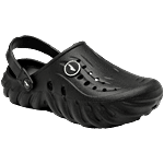 Asian Footwear Men's Black Back Strap Clogs 1 Pair (UK/IND-10)