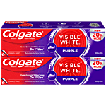 Colgate Visible White Purple Toothpaste 240 g (2 x 120 g)